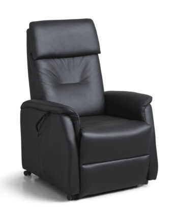 Alexander Stol 2motorer Skarp Pris Sort Læder Pvc Lexpo Sneaker