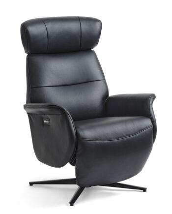 Alex Lænestol Sort Læder Pvc Motorer Lexpo Sneaker