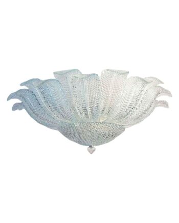 Murano Loftslampe Barovier Klar Mat Guld Uden Patinering  Sneaker