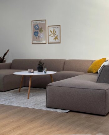Manhattan  Sofa Med Chaiselong Open End Smalle Midt Moduler Sofadk Sneaker