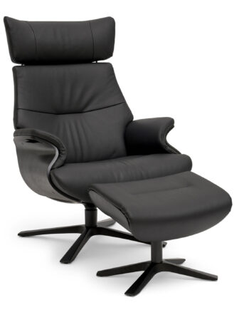 Afterwork Lænestol Fodskammel Med Højderegulerbar Nakkestøtte Conform Sneaker