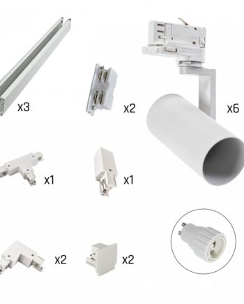 Madara Mini Skinnebelysningssæt Hvid Spots Fase Skinner Spectrum Sneaker