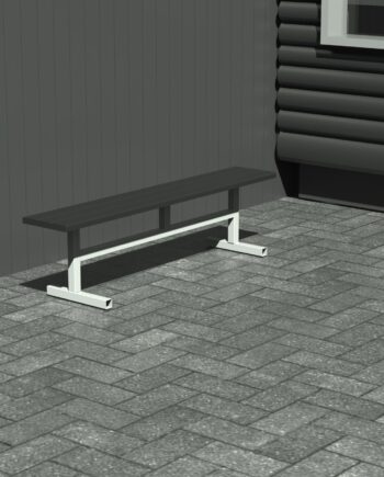 Bænk Uden Ryglæn Sort Ural Black   Ingarden Sneaker