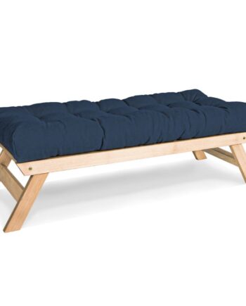 Bænk Bøgetræ 140x50x43 Flere Farver Ubehandlet Blå Andre Mrker Sneaker