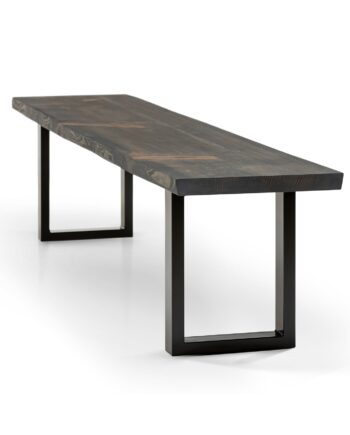 Sortolieret Fyrretræsbænk Plankoa Store Sneaker