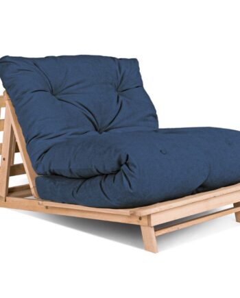 Foldbar Lænestol Massiv Bøgetræ 115 200x90x67 Flere Farver Ubehandlet Blå Andre Mrker Sneaker