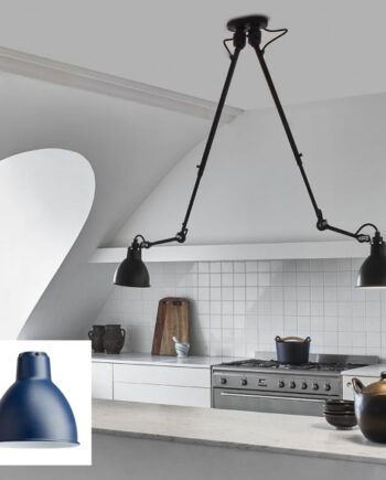 302 Double Loftlampe Sort Blå Lampe Gras Sneaker