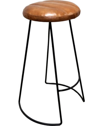 Ray Barskammel Med Rundt Lædersæde  Stol  Sneaker