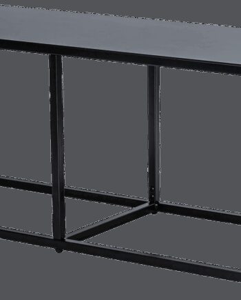 Bænk Nordlys Furniture York Industriel Entrbænk Sort Metal H45b130d40  Sneaker