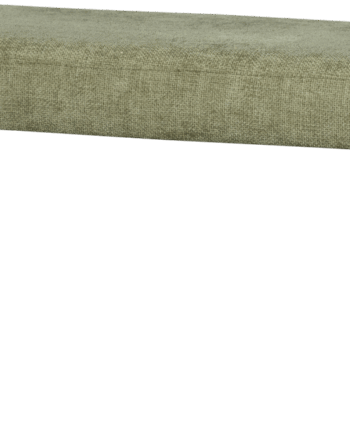 Bænk   Collection Jacob Til Entr Olivengrøn Polyester Chenille L130xd46xh46 Woood Sneaker