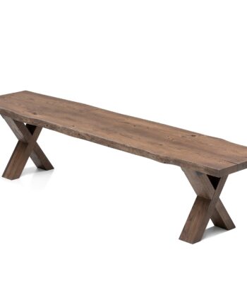 Mørkolieret Egetræsbænk Plankoa Store Sneaker