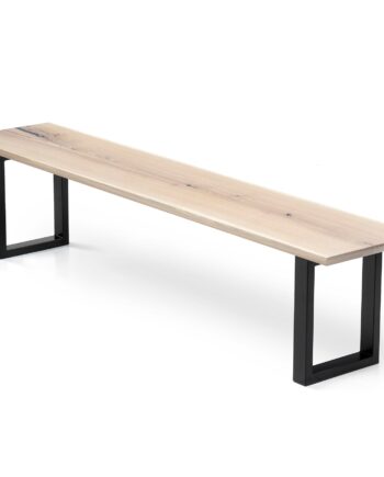 Hvidolieret Egetræsbænk Plankoa Store Sneaker