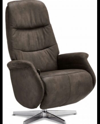 Alta Lænestol Med Vippefunktion Polyester H114 Krom Taupe  Sneaker