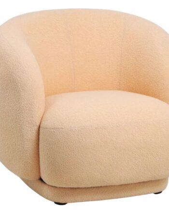 Homeville Arona Med Drejefunktion Teddy Creme 90x87x75cm  Sneaker