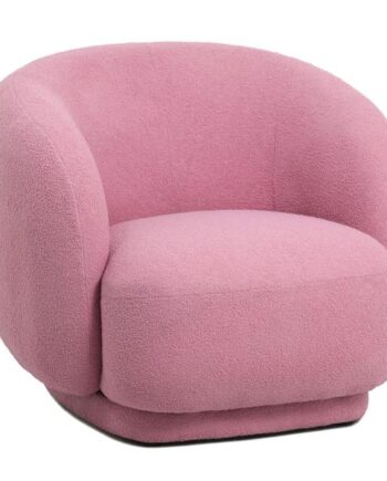 Homeville Arona Med Drejefunktion Teddy Rosa 90x87x75cm  Sneaker