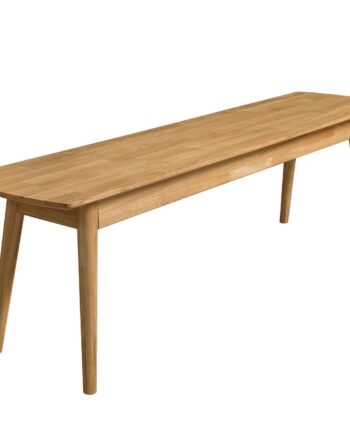 Bænk Massiv Egetræ 160x40x45 Olieret Egetræ Andre Mrker Sneaker