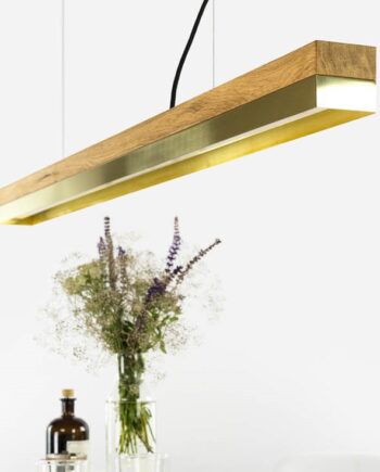 C1o Pendel Egetræ Messing Gant Sneaker