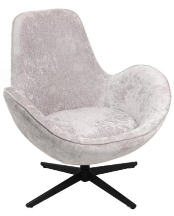 Homeville Crema Med Drejefunktion Plys Grå  Sneaker