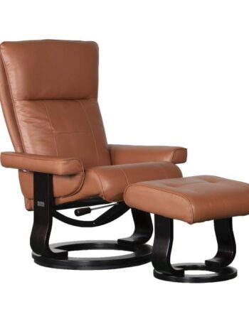 Homeville Denver Læder Cognac 82x80x108cm  Sneaker