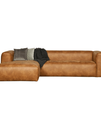 Bean Hjørnesofa Venstrevendt Cognac Woood Sneaker