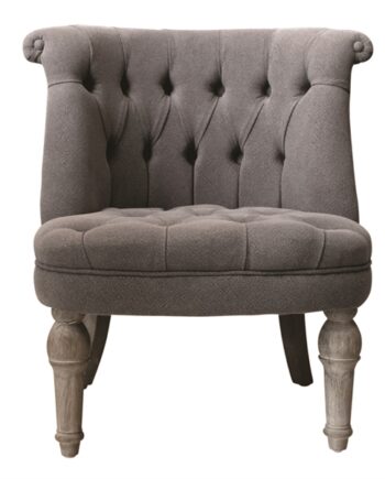 Fransk Lænestol Koksfarvet Hør  Sneaker