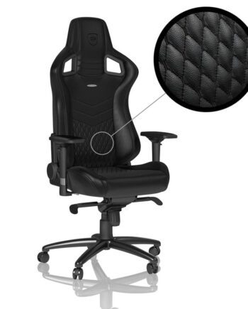Epic Real Leather Black Black Noblechairs Sneaker