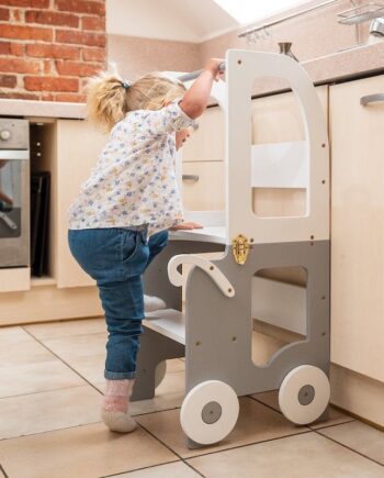 Flerfarvet Køkkenstol Birkekrydsfiner Til Børn  Bord Stol Flere Varianter Hvid Grå Andre Mrker Sneaker