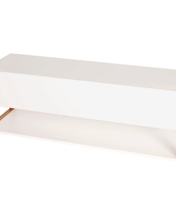 Hvid Bænk Med Opbevaringsrum Woodman Sneaker