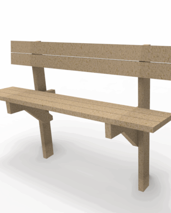 Bænk Paris Grå Mineral Grey   Govaplast Sneaker